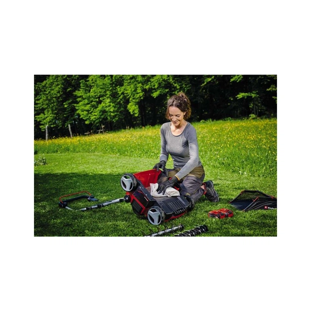 Аератор Einhell скарифікатор GE-SA 36/35 Li - Solo 36V, 35см, ножи 16шт (без АКБ та ЗП) (3420685) - picture 4