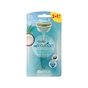 Бритва Wilkinson Sword Xtreme 3 Comfort Coconut Delight 3+1 шт. (4027800319626) - зменшене зображення 1