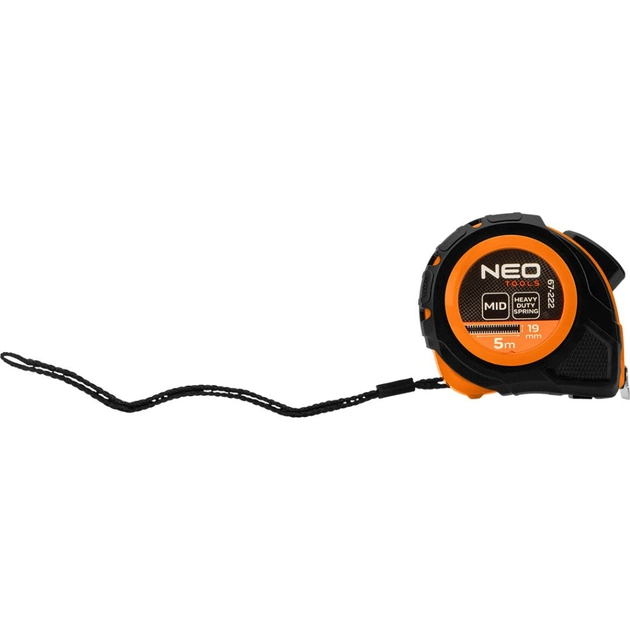 Рулетка Neo Tools 5мx19мм, з фіксатором змотування (67-222) - picture 5
