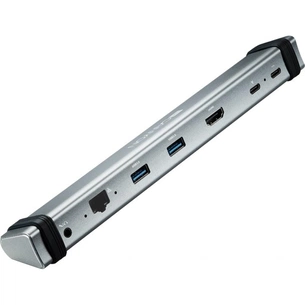 Порт-реплікатор Canyon Docking Station with 7 ports, 2*Type C, Input 100-240V (CNS-TDS06DG) зображення 1