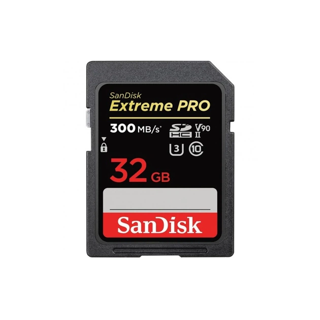 Карта пам'яті SanDisk 32GB SDXC class 10 UHS-I U3 Extreme Pro (SDSDXDK-032G-GN4IN) - изображение 1