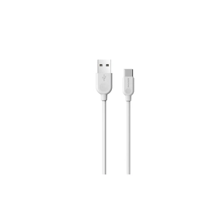 Дата кабель USB 2.0 AM to USB-C 3.0m 2.4A BX14 white BOROFONE (6957531090397) зображення 1