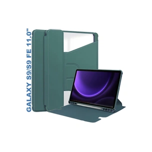 Чохол до планшета BeCover 360° Rotatable Samsung Tab S9 (SM-X710/SM-X716)/S9 FE (SM-X510/SM-X516B) 11.0" Dark Green (710434) зображення 1