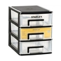 Ящик для інструментів Stanley вертикальний з 3-ма висувними відділеннями, пластмасовий, 341x251x320 мм (STST40712-1) - зменшене зображення 1