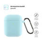 Чохол для навушників Armorstandart Ultrathin Silicone Case With Hook для Apple AirPods 2 Sky Blue (ARM59692) - зменшене зображення 2