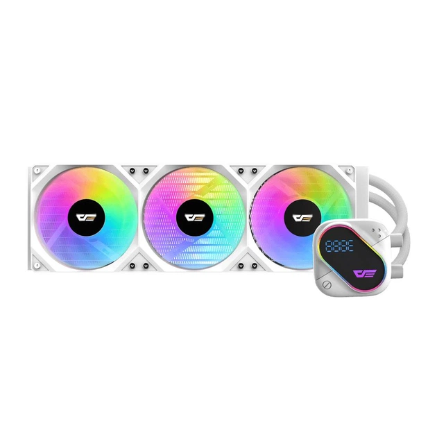 Система жидкостного охлаждения DARKFLASH DO360 WHITE - изображение 1