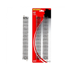 Залізниця Mehano Набір рейок (прямі, довгі) (6418020) зображення 1