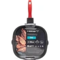 Сковорода Hölmer Fiesta Grill кована 28 см (GF-22628-SROMB Fiesta) - зменшене зображення 7