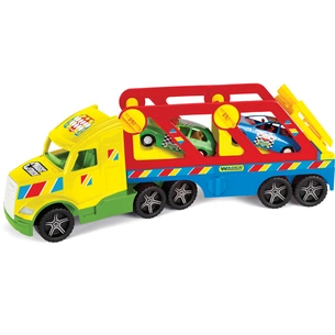 Спецтехніка Wader Magic Truck Basic з авто-купе (36360) зображення 1