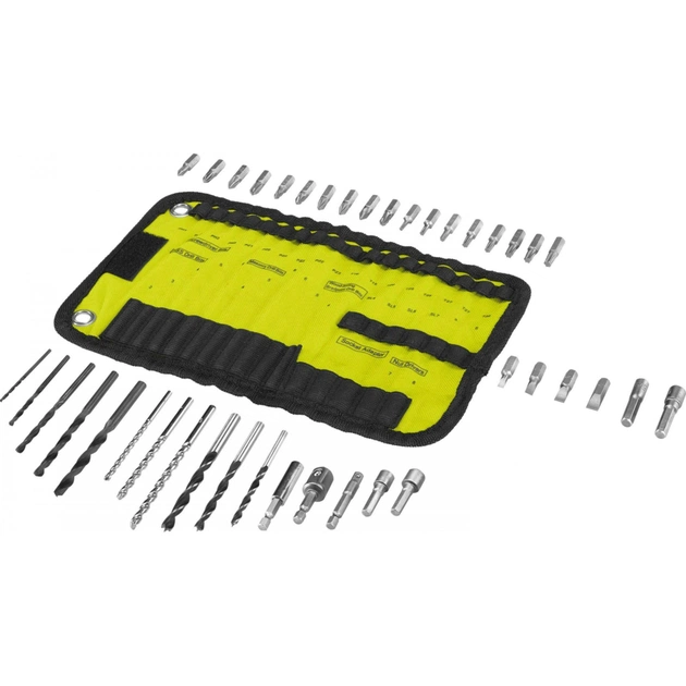 Набір свердл і біт Ryobi RAK40RM 40шт, чохол (5132002264) - picture 3