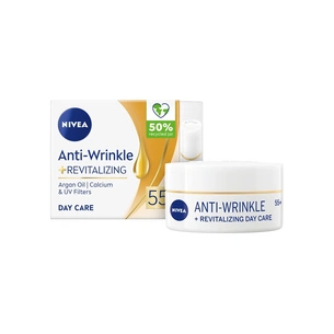 Крем для лица Nivea Anti-Wrinkle + Revitalising Day Cream 55+ 50 мл (5900017103181) изображение 1