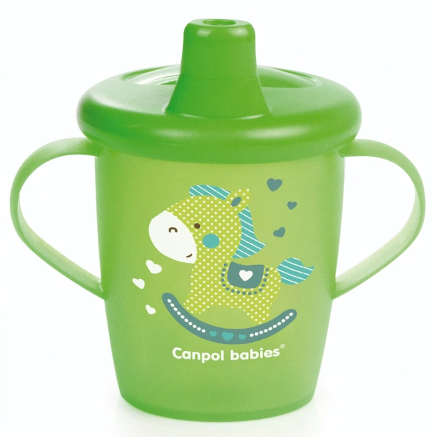 Поильник-непроливайка Canpol babies Toys 250 мл Зеленая (31/200_gre) - изображение 1