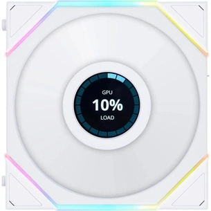 Кулер до корпусу Lian Li Reverse TL LCD 140-1, White (G99.14RTLLCD1W.00) зображення 1