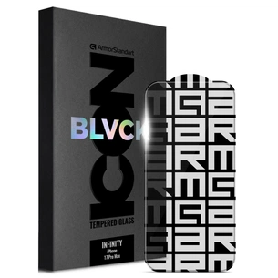 Скло захисне Armorstandart Infinity Black Icon 2.75D Apple iPhone 17 Pro Max (ARM86415) зображення 1