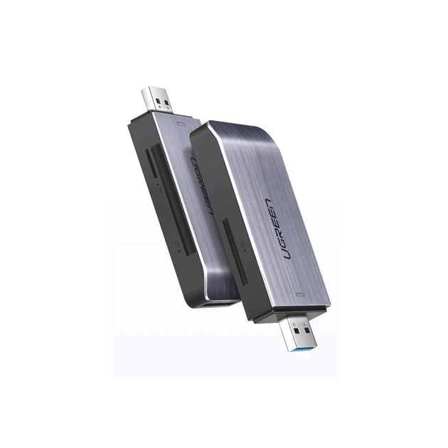 Зчитувач флеш-карт USB-A 3.0 to TF/SD/CF/MS Multifunction Card Reader Multi-Read Ugreen (50541) - зображення 1