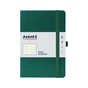 Книга записна Axent Partner Prime 145x210 мм 96 аркушів, клітинка зелений ліс (8305-61-A) - уменьшенное изображение 1