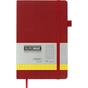 Книга записна Buromax Primo 125x195 мм 96 аркушів в клітинку обкладинка зі штучної шкіри Бордова (BM.291161-13) - зменшене зображення 1