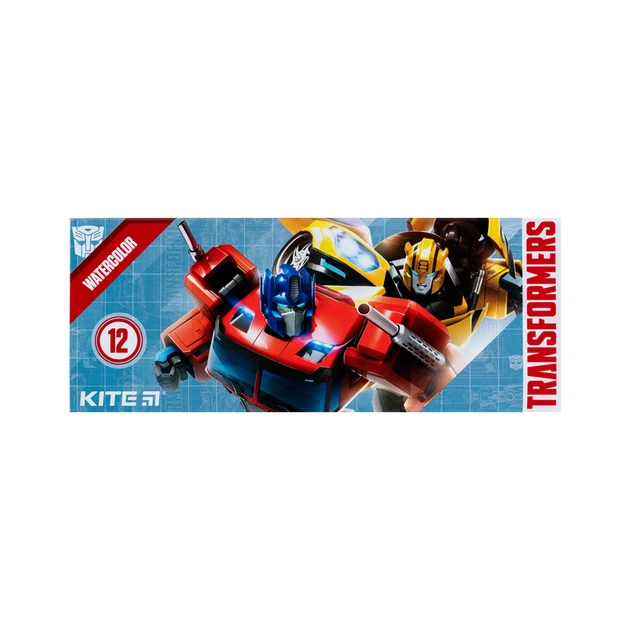 Акварельні фарби Kite Transformers, 12 кольорів (TF23-041) - изображение 1
