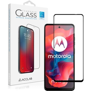 Скло захисне ACCLAB Full Glue Moto G04 Black (1283126594250) зображення 1
