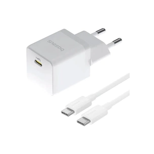 Зарядний пристрій Baseus Palm Fast Charger 1C 20W + Cable 1.0m Type-C 60W white (P10111602213-01) зображення 1