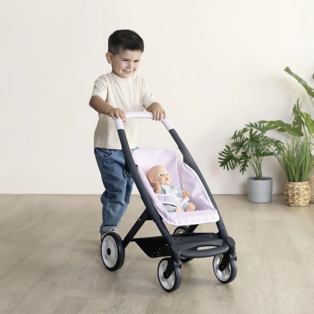 Коляска для ляльок Smoby Maxi-Cosi 3 в 1. Рожева перлина зі знімною люлькою, 55 x 39 x 64 см, 3+ (7600253121) - picture 4