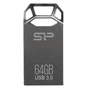 USB флеш накопичувач Silicon Power 64GB Jewel J50 Metallic Grey USB 3.0 (SP064GBUF3J50V1T) - зменшене зображення 1