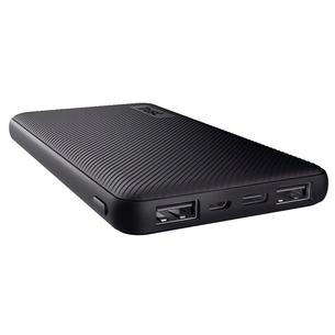 Батарея універсальна Trust 10000mAh Primo ECO, 2хUSB-A/USB-C, 15W, black (24678_TRUST) зображення 1