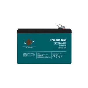 Батарея до ДБЖ LogicPower 12В 12 Ah (6-DZM-12) (3536) зображення 1