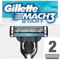 Змінні касети Gillette Mach 3 Start, 2 шт (7702018462513) - зменшене зображення 1