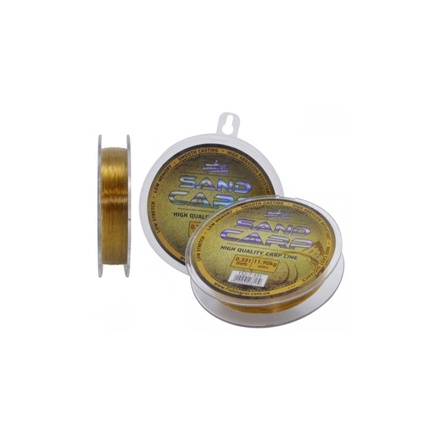 Волосінь Fishing ROI Sand Carp Brown 400м 0,286мм 8.4кг (152-7-286) - зображення 1