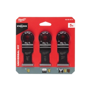 Полотно Milwaukee набір для реноватора, по деревині - 5шт (48906114) зображення 1