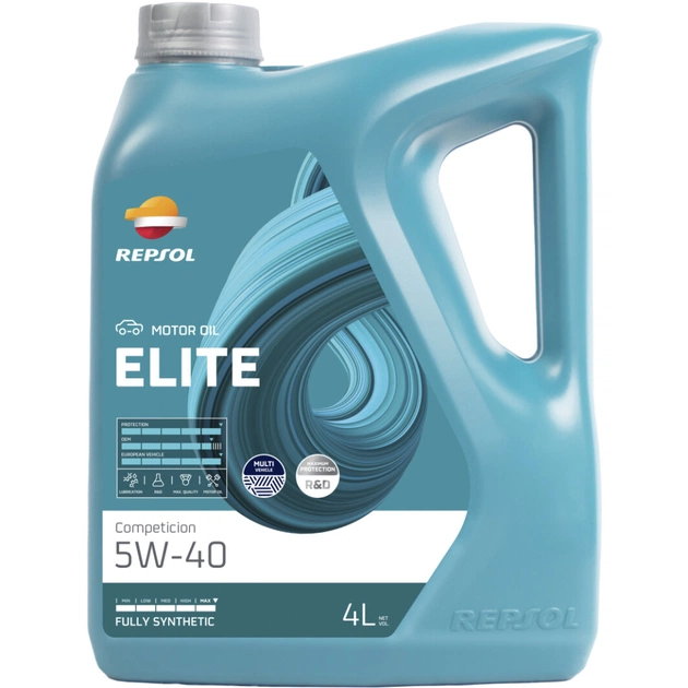 Моторное масло REPSOL ELITE COMPETICION 5W-40 4л (RPP0062JGB) - изображение 1