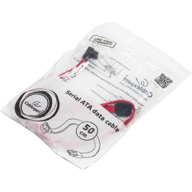 Кабель для передачі даних SATA III 0.5m Cablexpert (CC-SATAM-DATA) - picture 4