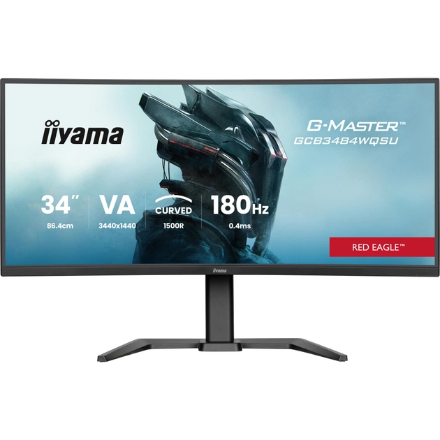 Монітор iiyama GCB3484WQSU-B1 - зображення 1