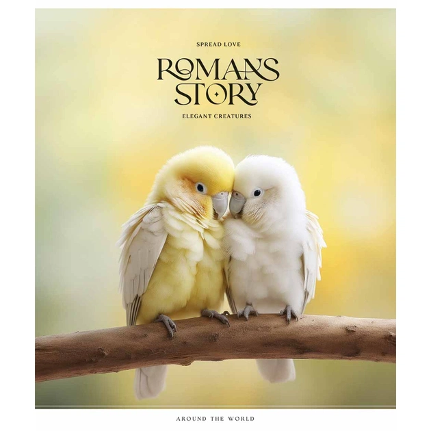 Тетрадь Школярик Romance stories 96 листов клетка (096-3571K) - изображение 1