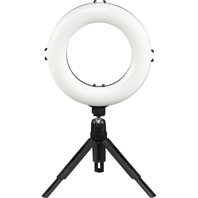 Набір блогера Hama Smartphone Tripod Smart-80 V2, 9.5cм, Bluetooth, LED ring (00004657) - picture 1