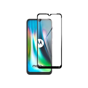 Скло захисне PowerPlant Full screen Motorola Moto G9, Black (GL609376) зображення 1