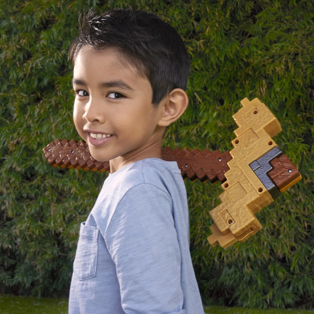 Іграшкова зброя Minecraft Меч-трансформер 2 в 1 (JKC15) - picture 10