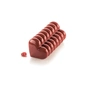 Форма для випікання Silikomart Buche Coeur 240 x 90 h 90 мм (BUCHE COEUR) - зменшене зображення 3