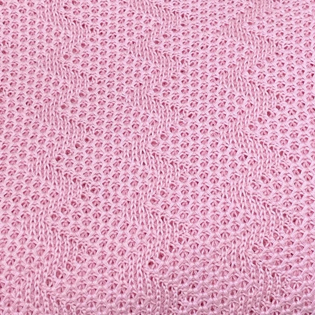 Плед Прованс Діно Зиґзаґ 130х170 Рожевий (4823093432055) - picture 4