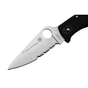 Ніж Spyderco Endela Thin Blue Line Serrator (C243FPSBKBL) - зменшене зображення 3