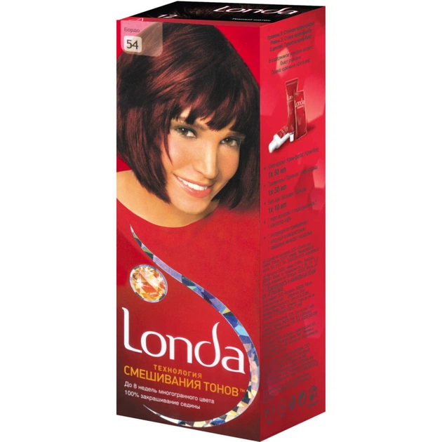 Фарба для волосся Londa стійка 54 Бордо (4015203134540) - изображение 1