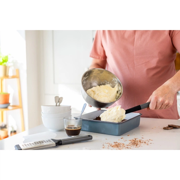 Лопатка кухонная KitchenAid Classic для тіста 30 см сірий (KHA030OHCHGG) - изображение 5