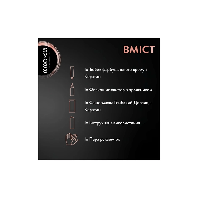 Фарба для волосся Syoss BL Permanent Coloration 5-29 - Насичений червоний (9000101739251) - picture 5