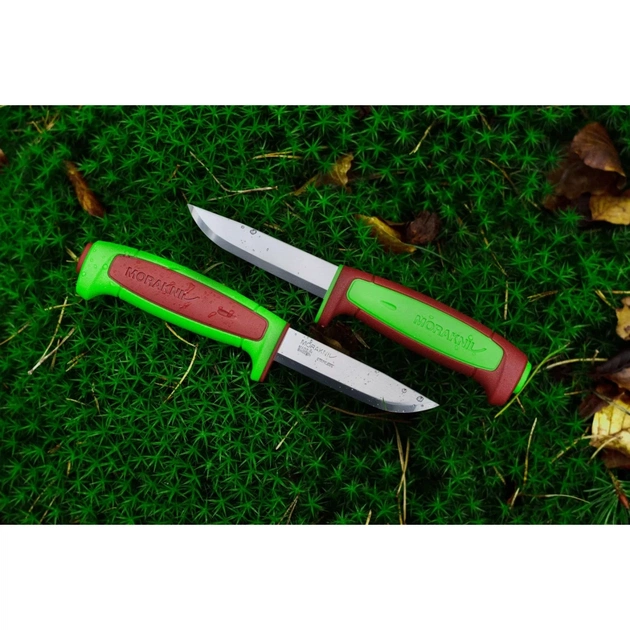 Ніж Morakniv Basic 511 LE 2024 carbon steel Ivy Green/Dala Red (14281) - зображення 12