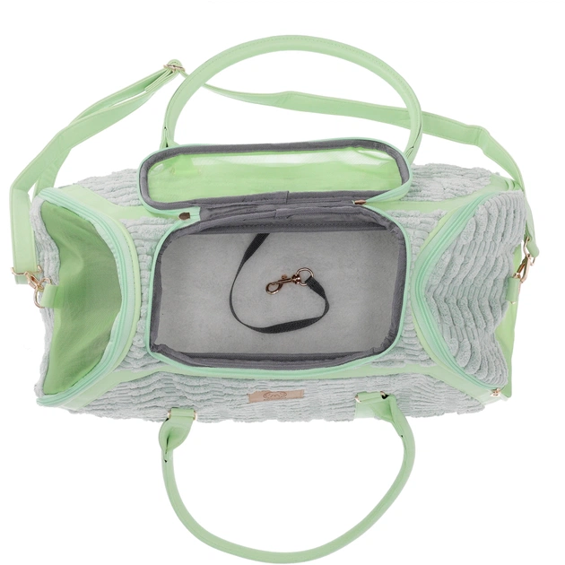 Переноска для тварин MISOKO&CO 51.5x25.5x27 см зелена (YIWUMSK70160) - picture 5