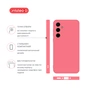 Чохол до мобільного телефона Intaleo Silicone Samsung Galaxy A35 Pink (1283126600180) - зменшене зображення 4