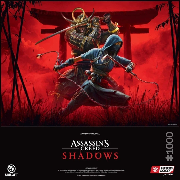 Пазл GoodLoot Assassin’s Creed Shadows Naoe & Yasuke 1000 ел. (5908305247913) - picture 5