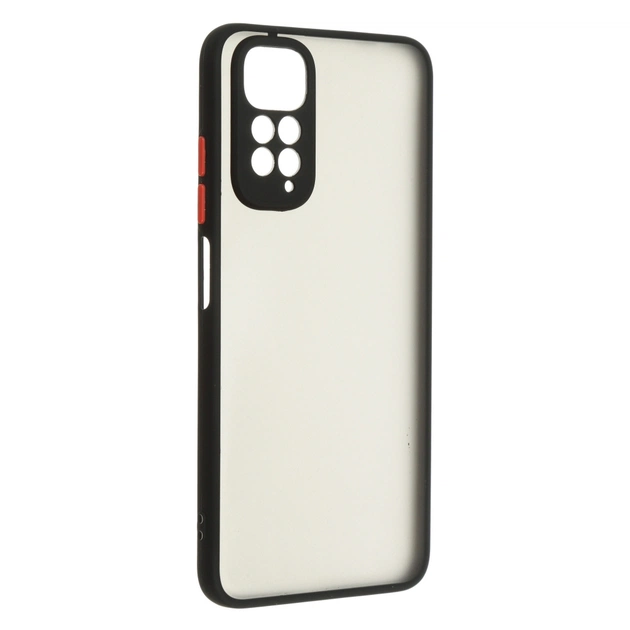 Чохол до мобільного телефона Armorstandart Frosted Matte Xiaomi Redmi Note 11 / Note 11s Black (ARM66737) - зображення 1
