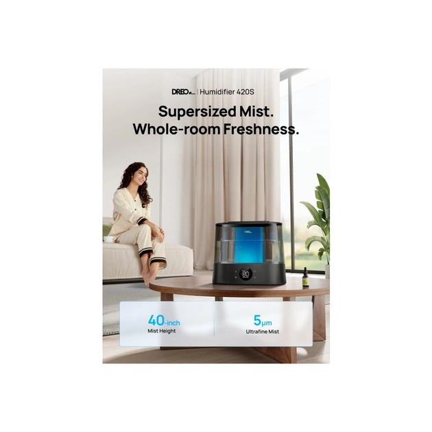 Зволожувач повітря Dreo DR-HHM010S - зображення 9